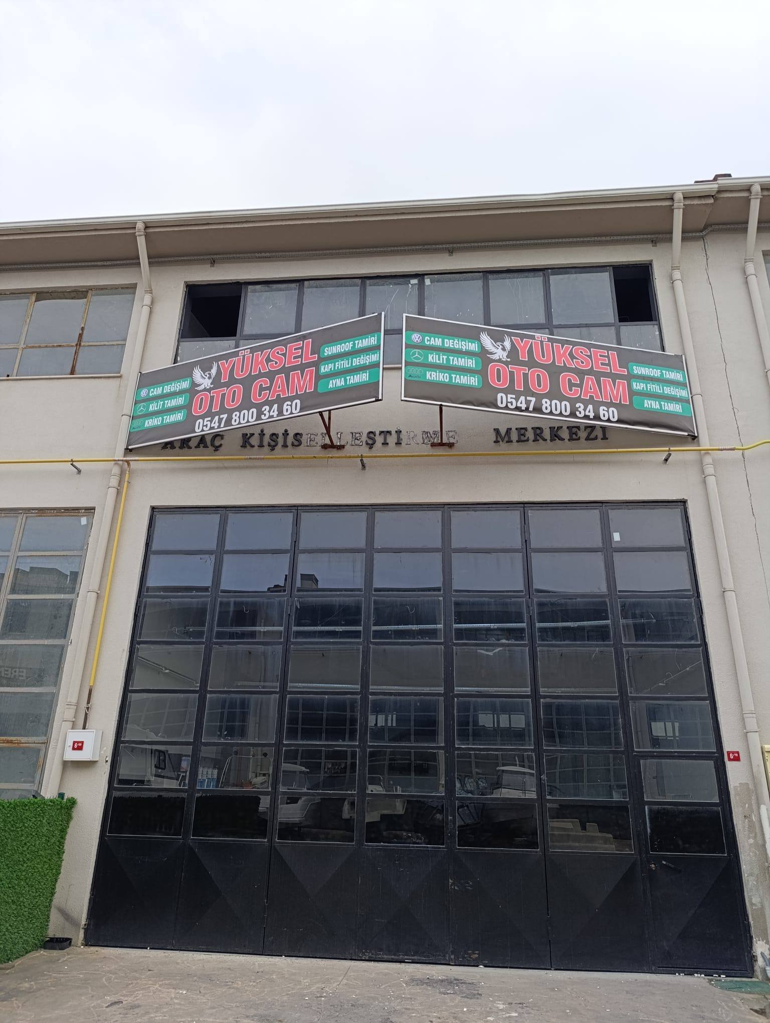 Yüksel Oto Cam atölyesi, Sancak Özsoy Sanayi Sitesi Silivri